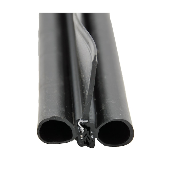 Ap Products AP Products 018-478-35 Black Double Bulb Seal with Wiper - 2" x 2.25" x 35' 018-478-35 - main